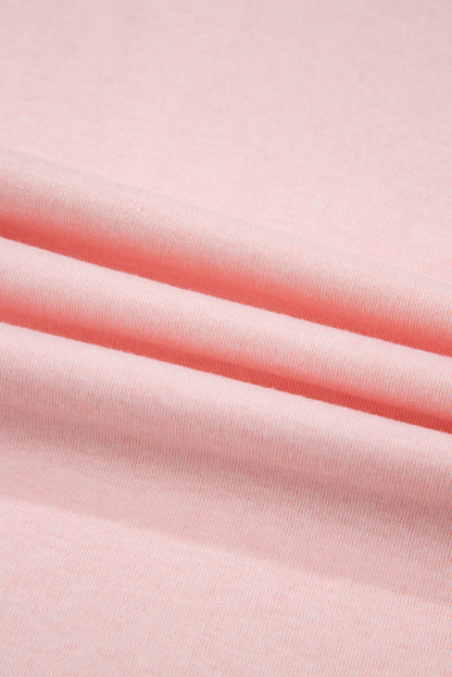 Light Pink 3 Pcs Crop Tank Top Shorts with Cardigan Lounge Set